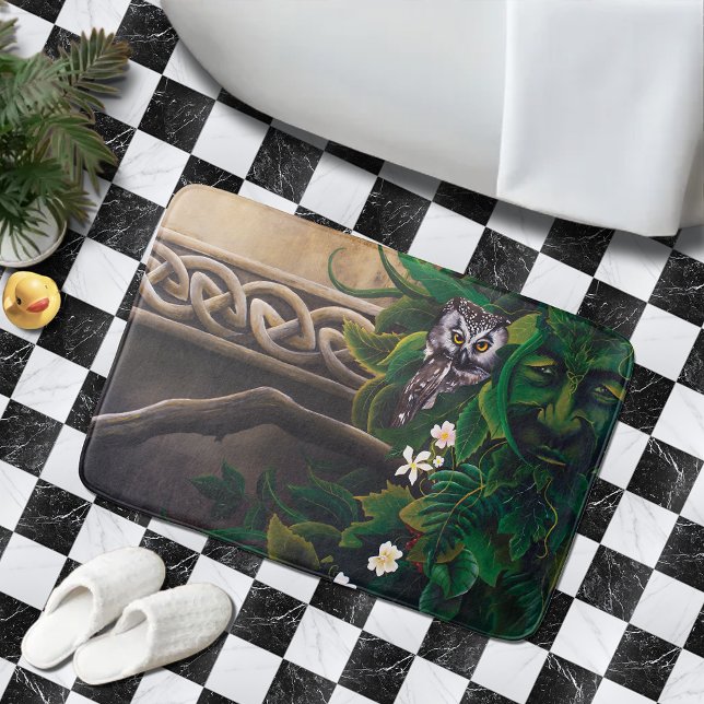Alfombrilla De Baño Hombre Verde Celta (Subido por el creador)