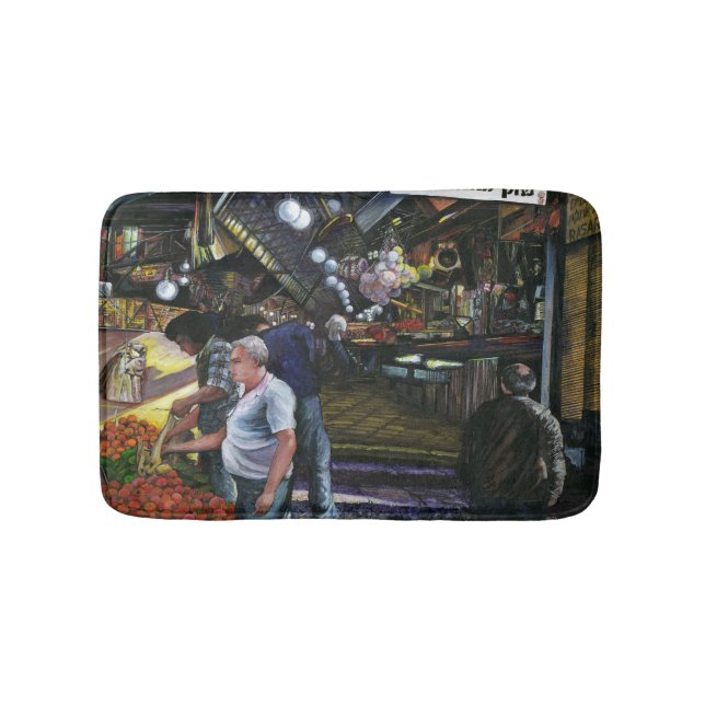 Alfombrilla De Baño Hombres de Comercio, Jerusalén (Anverso)