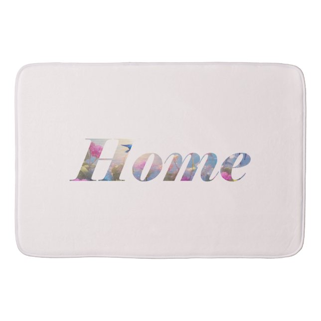 Alfombrilla De Baño Home. (Anverso)