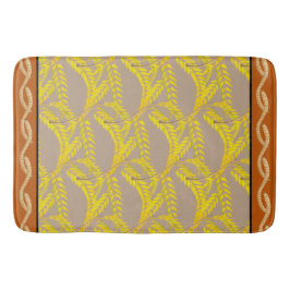 Alfombrilla De Baño Honey Locust en una tina de baño