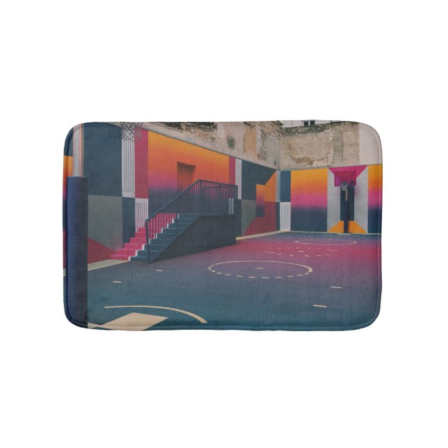 Alfombrilla De Baño Hoop de baloncesto (Anverso)