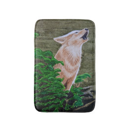 Alfombrilla De Baño Howling Coyote