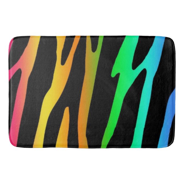 Alfombrilla De Baño huella de leopardo (Anverso)