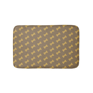 Alfombrilla De Baño hueso para textura de perro