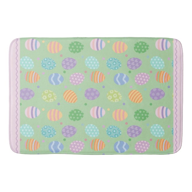 Alfombrilla De Baño Huevo pastel de Pascua (Anverso)