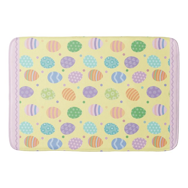 Alfombrilla De Baño Huevo pastel de Pascua (Anverso)