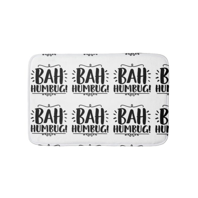 ALFOMBRILLA DE BAÑO ***HUMBUG DE BAH*** (Anverso)
