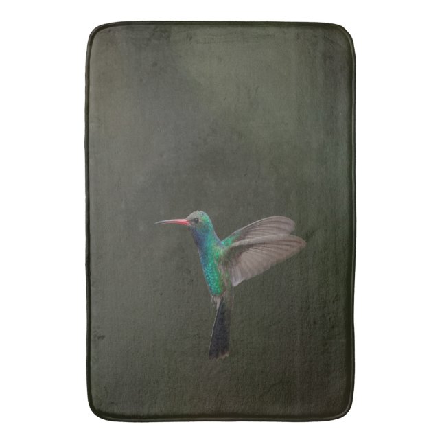 Alfombrilla De Baño Hummingbird (Frente vertical)
