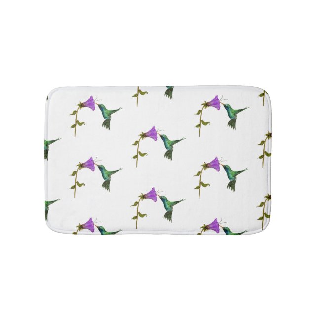 Alfombrilla De Baño Hummingbird Bath Mat (Anverso)