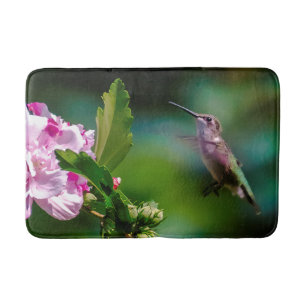 Alfombrilla De Baño Hummingbird - Fotografía original