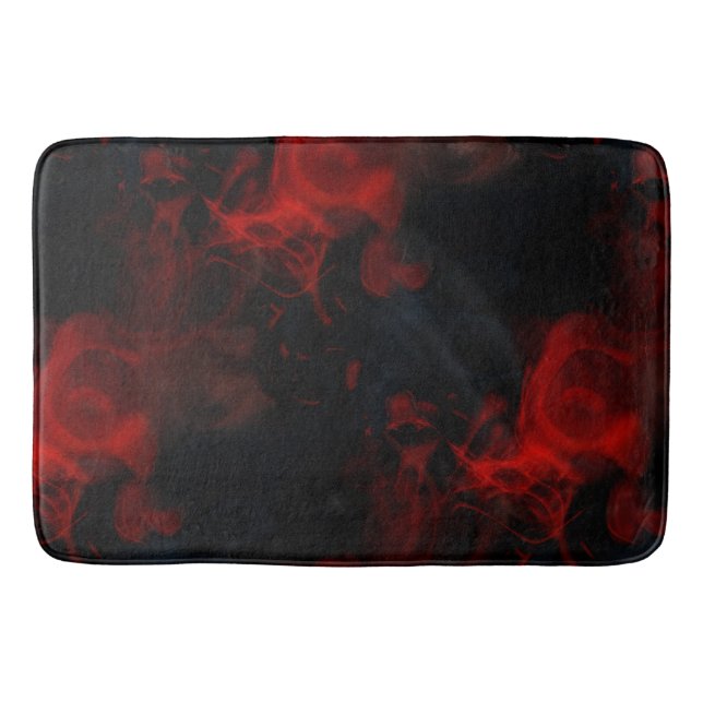 Alfombrilla De Baño humo rojo (Anverso)