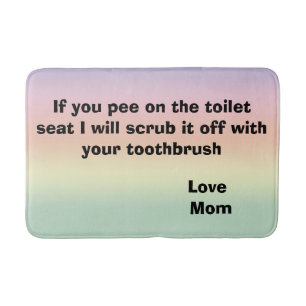 Alfombrilla De Baño Humor de Baño