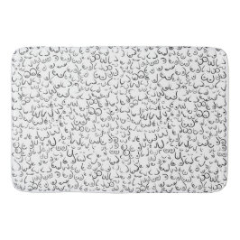 Alfombrilla De Baño Humor de humor de patrones