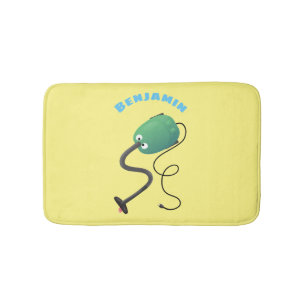 Alfombrilla De Baño Humor del personalizado de aspiradora de cuajo