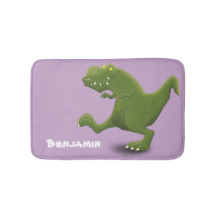 Alfombrilla De Baño Humor divertido de los personalizados de los dinos