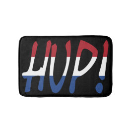 Alfombrilla De Baño Hup sobrepuesto sobre la bandera de la LND en bk b