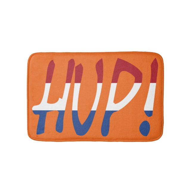 Alfombrilla De Baño Hup superpuesto sobre la bandera de la LND en o bm (Anverso)