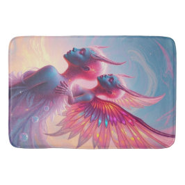 Alfombrilla De Baño Hüterinnen des Himmels – Elara & Vireya