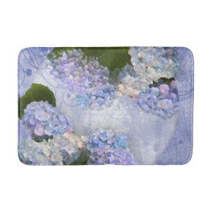 Alfombrilla De Baño Hydrangeas