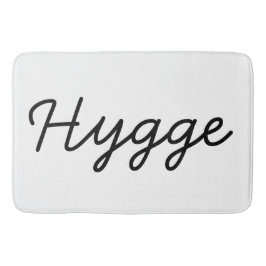 Alfombrilla De Baño Hygge Black Elegant