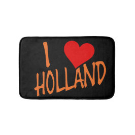Alfombrilla De Baño I Heart Holland o en bk bmcnt