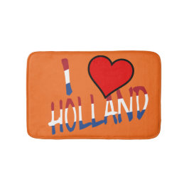 Alfombrilla De Baño I Heart Holland overlay on or bmcnt