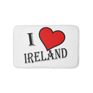 Alfombrilla De Baño I Heart Ireland bmcnt