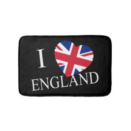 Alfombrilla De Baño I Heartflag England wbmt