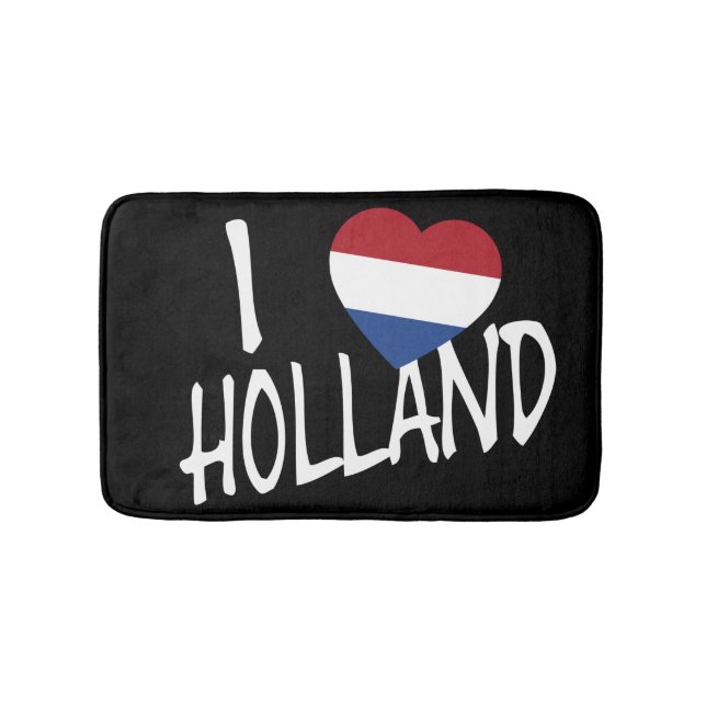 Alfombrilla De Baño I Heartflag Holland won bmcnt (Anverso)