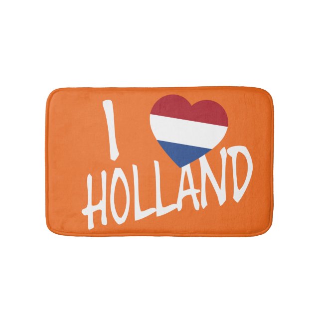 Alfombrilla De Baño I Heartflag Holland won o bmcnt (Anverso)