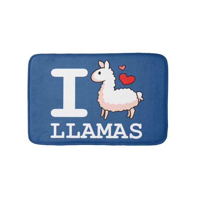 Alfombrilla De Baño I llamas de la llama (Anverso)