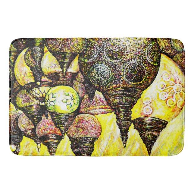 Alfombrilla De Baño Idea aún más grande del color (Anverso)