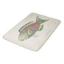 Ilustracion Científico de Pescado Vintage