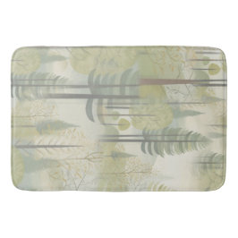 Alfombrilla De Baño Ilustracion de arte de los pinos en un estilo mode