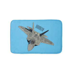 Alfombrilla De Baño Ilustracion de personalizado de aviones de combate