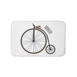 Alfombrilla De Baño Ilustracion de personalizado de bicicletas de alta
