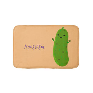 Alfombrilla De Baño Ilustracion de personalizado de piquetes alegres