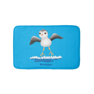 Alfombrilla De Baño Ilustracion de personalizado de sandpier de bebé