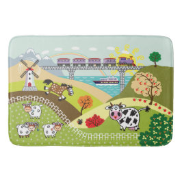 Alfombrilla De Baño ilustracion infantil