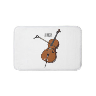 Alfombrilla De Baño Ilustracion personalizado Cello