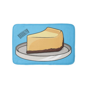 Alfombrilla De Baño Ilustracion personalizado de Cheesecake