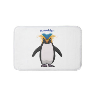 Alfombrilla De Baño Ilustracion personalizado de los macarrones de pin