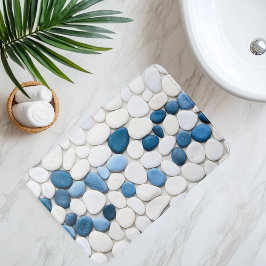 Alfombrilla De Baño Imitación Camino De Pebble Subacuático