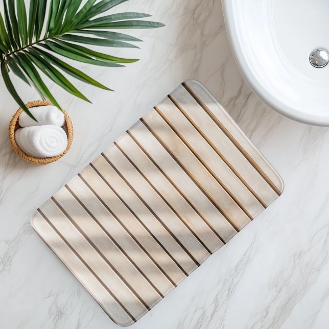 Alfombrilla De Baño Imitación Listón de Madera (Subido por el creador)