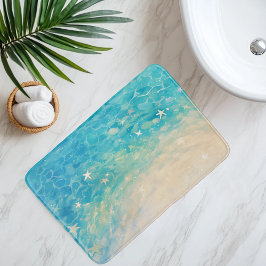 Alfombrilla De Baño Imitation Beach Sand Starfish Anime Style