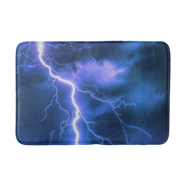 Alfombrilla De Baño Impactante paro relámpago (Anverso)