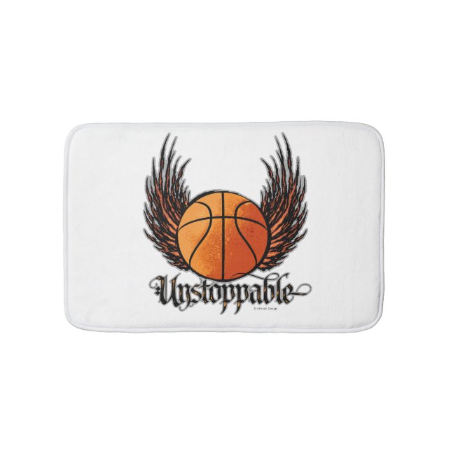 Alfombrilla De Baño Imparable (baloncesto) (Anverso)
