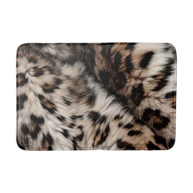 Alfombrilla De Baño Impresión de animales (Anverso)