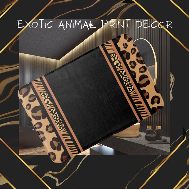 Alfombrilla De Baño Impresión de animales leopardos (Subido por el creador)