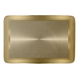 Alfombrilla De Baño Impresión de fondo de oro metálico pulido brillant